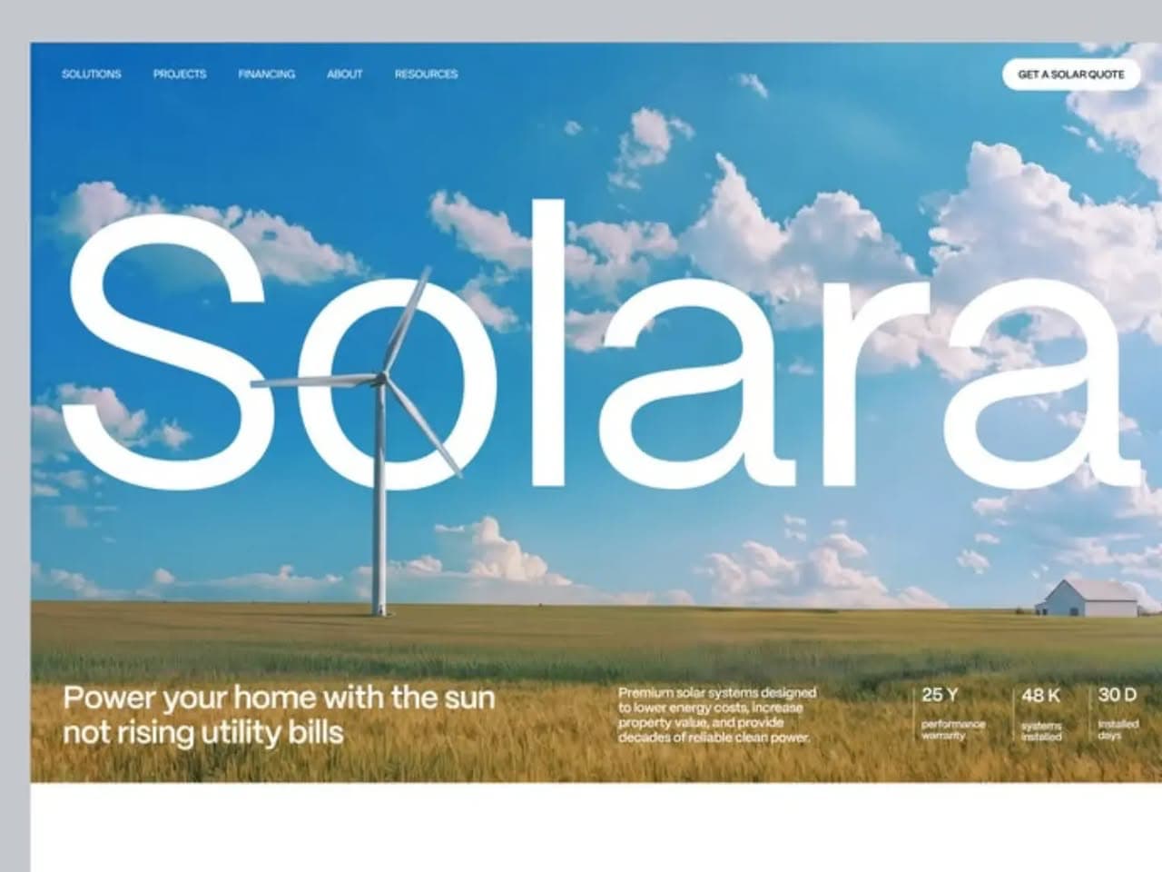 A brighter future — design inspiration