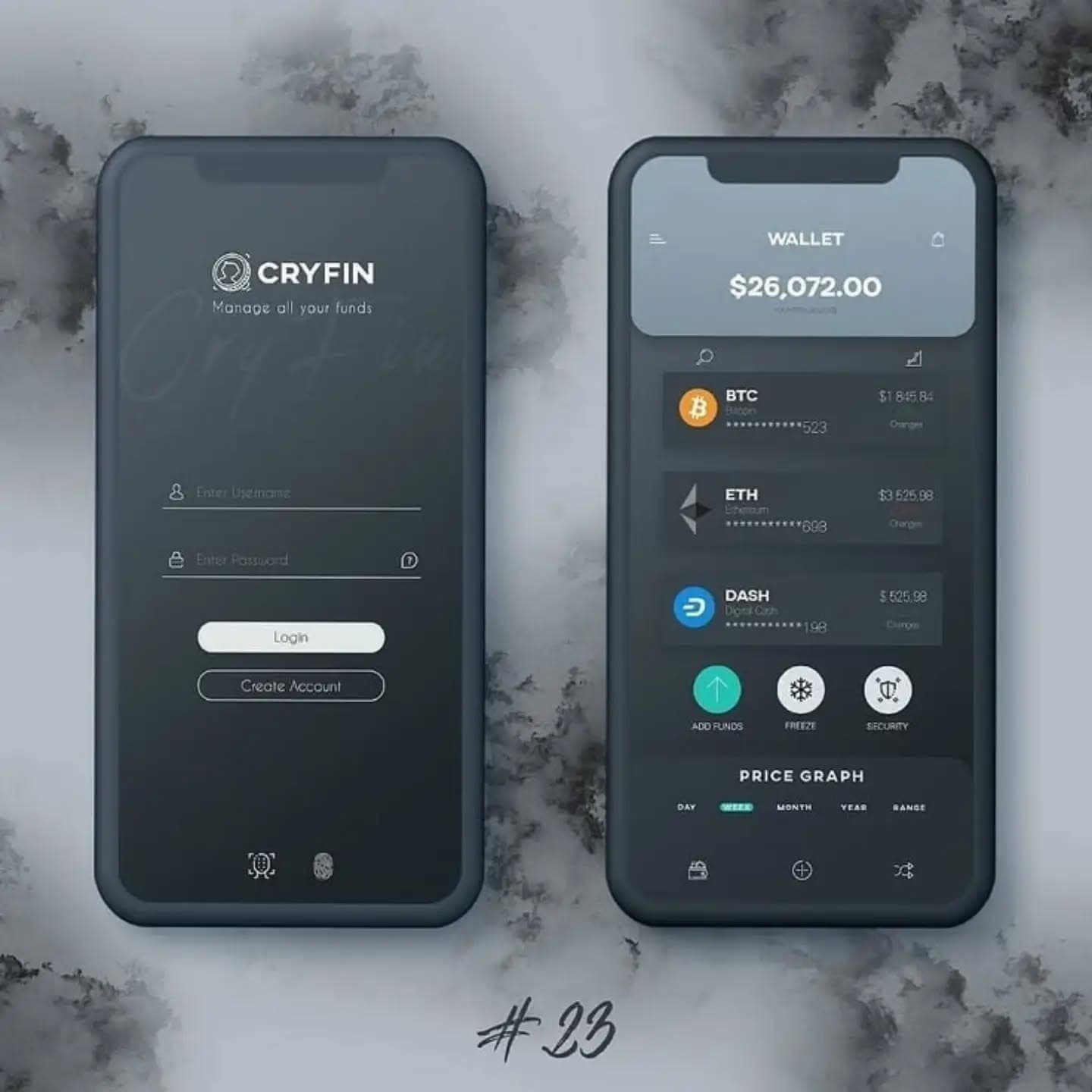 A connected wallet — design inspiration