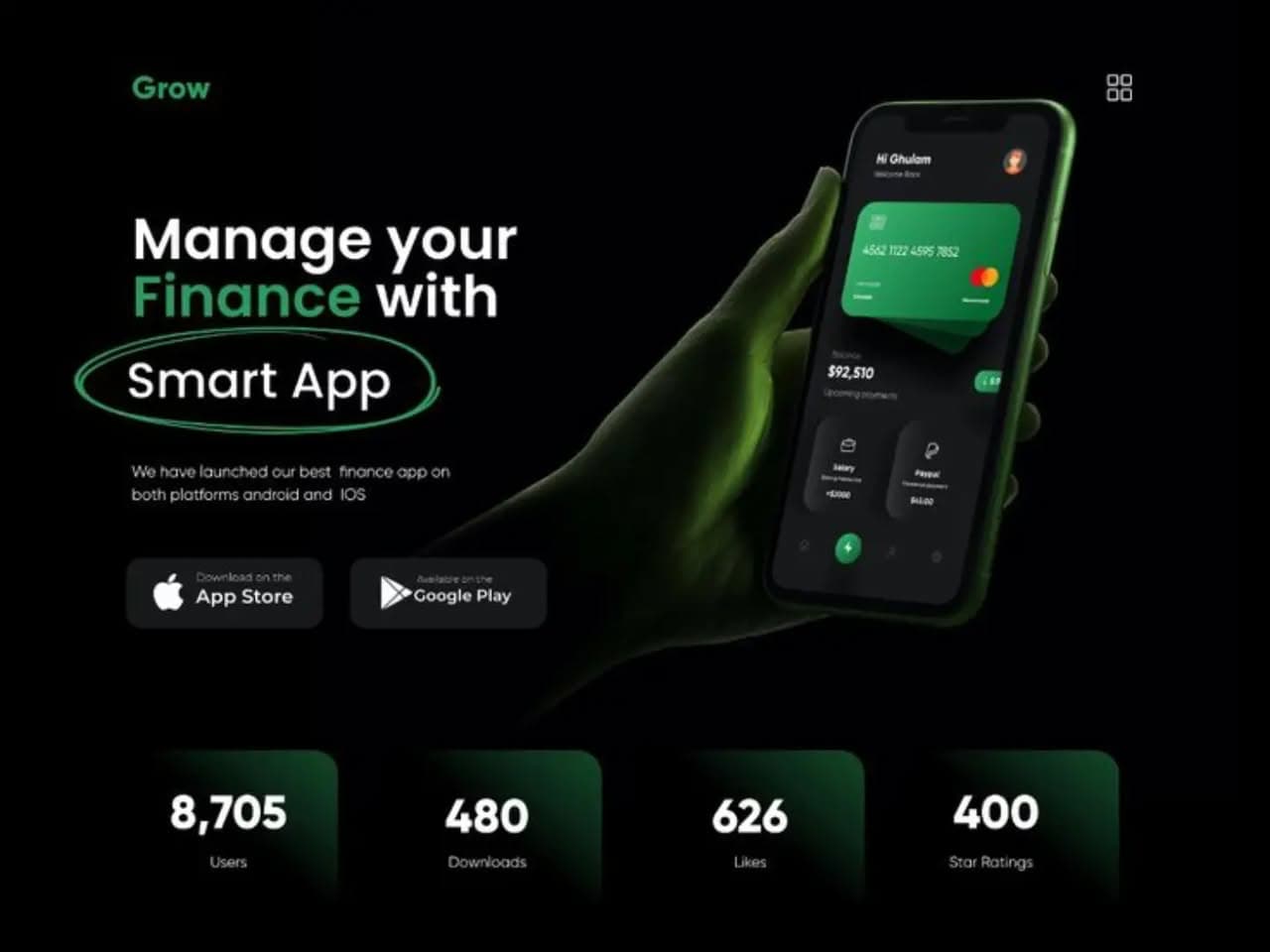 Finance on the move — design inspiration