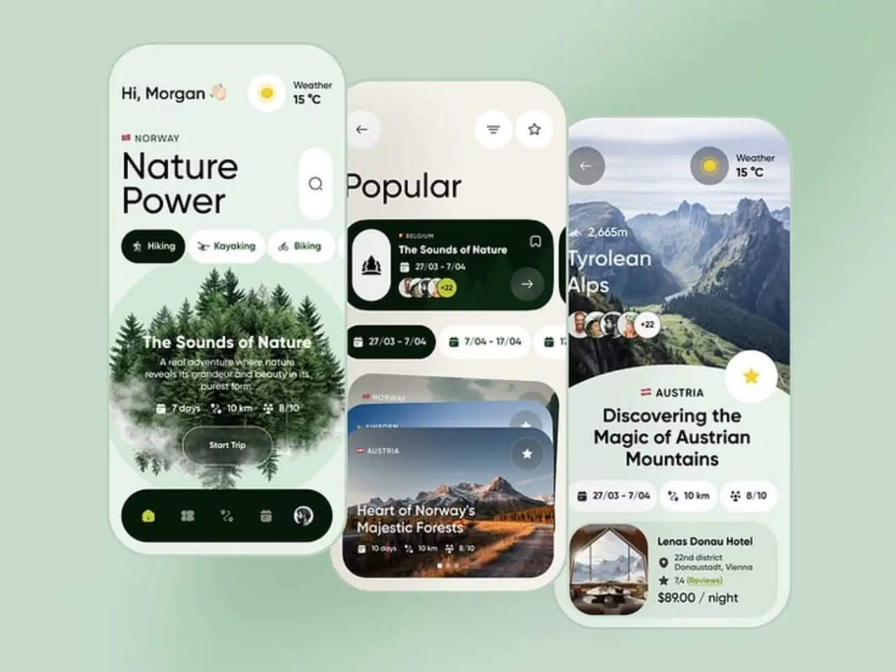 Closer to nature — design inspiration