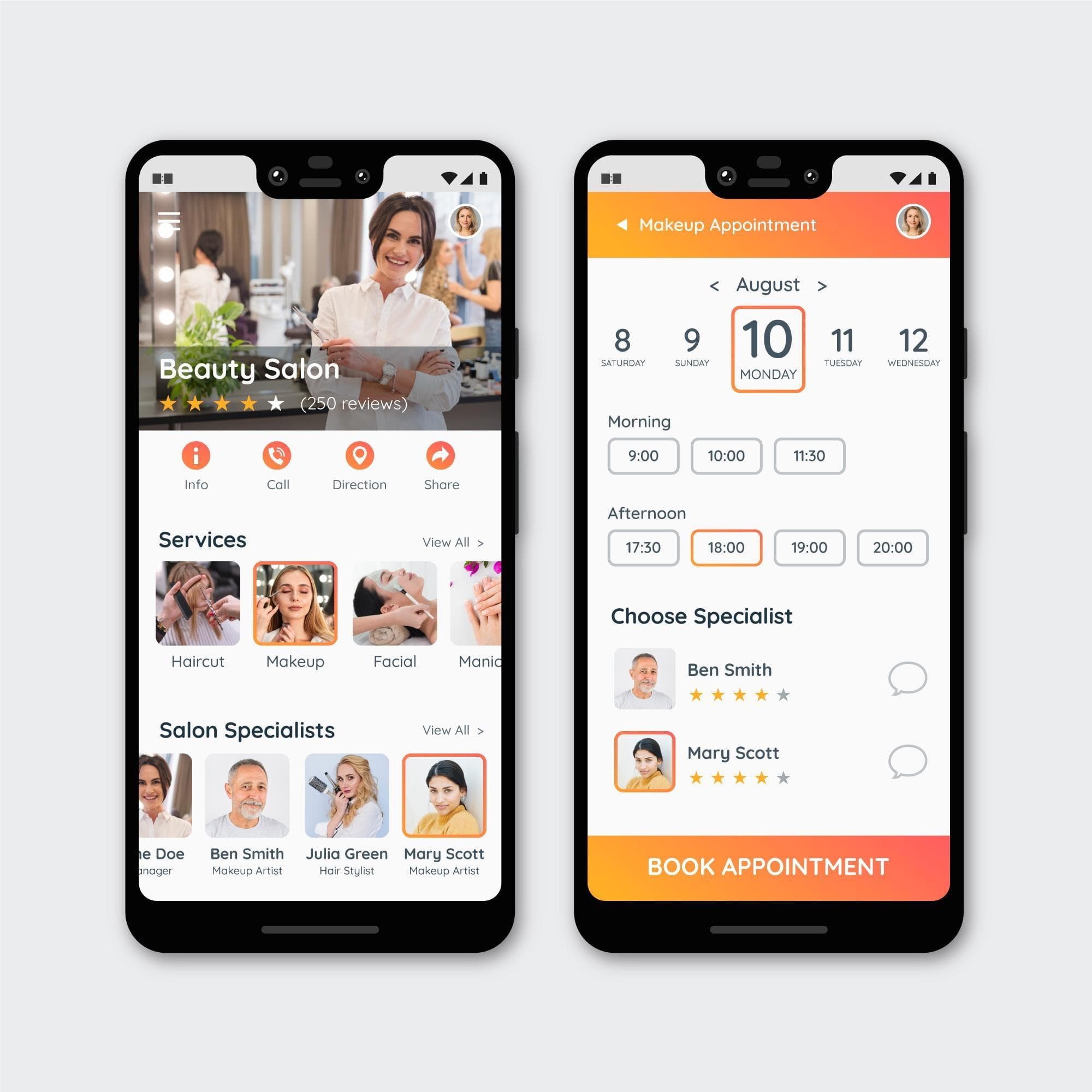 Appointments, made simple — design inspiration