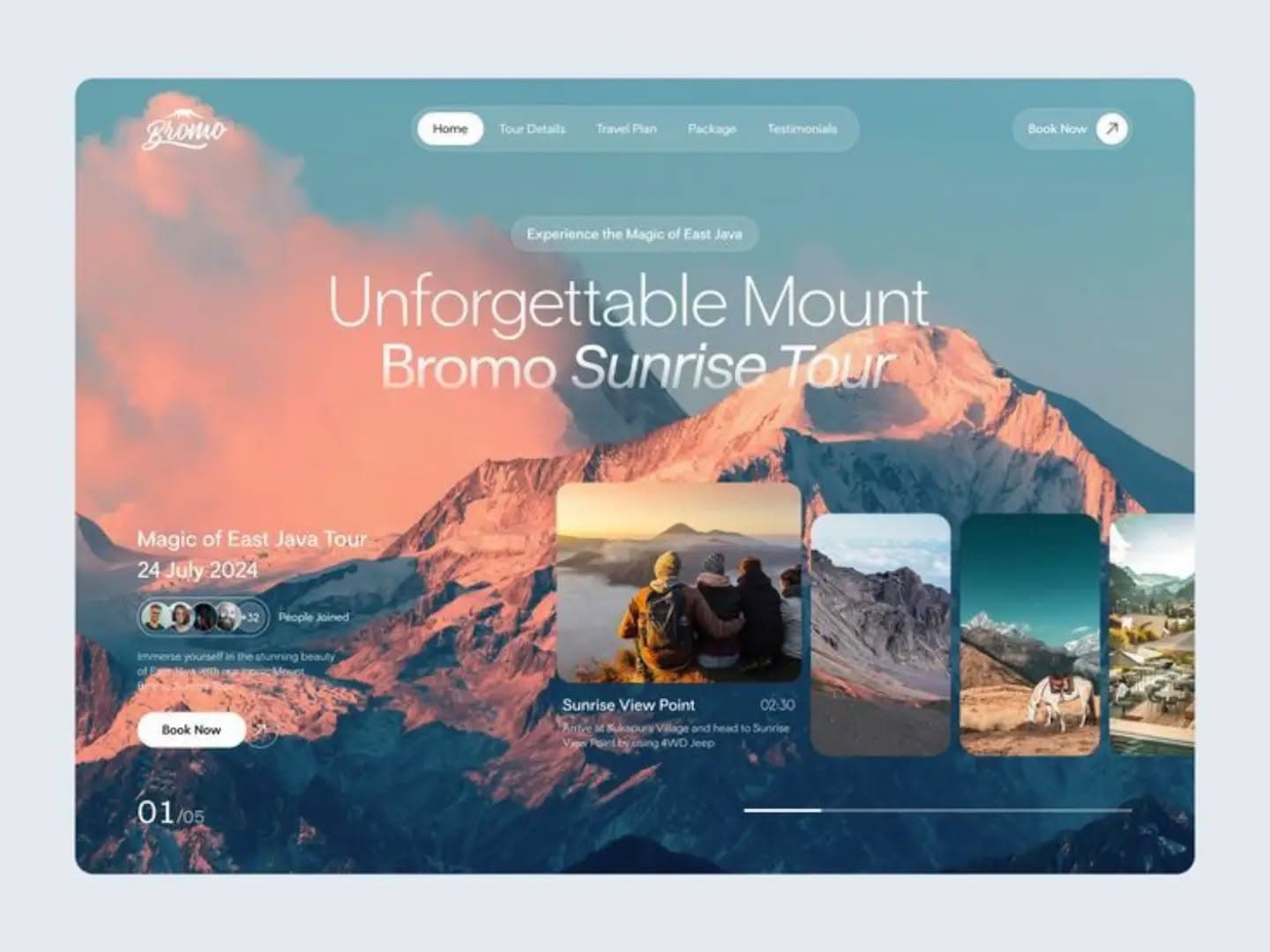 Destination, discovered — website design inspiration