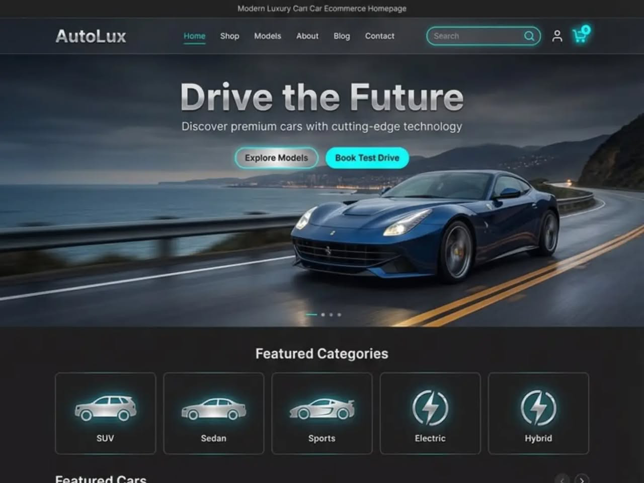 The next drive — full design preview