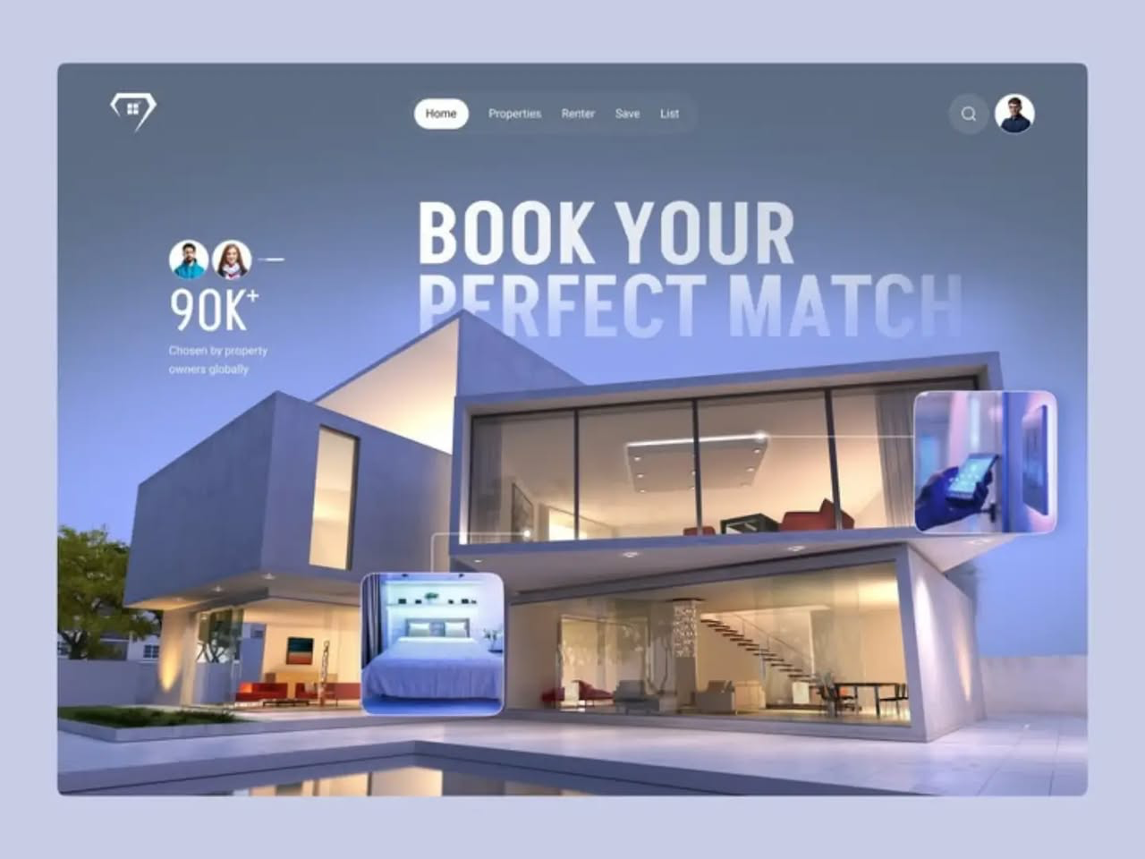 Property, reimagined — full design preview